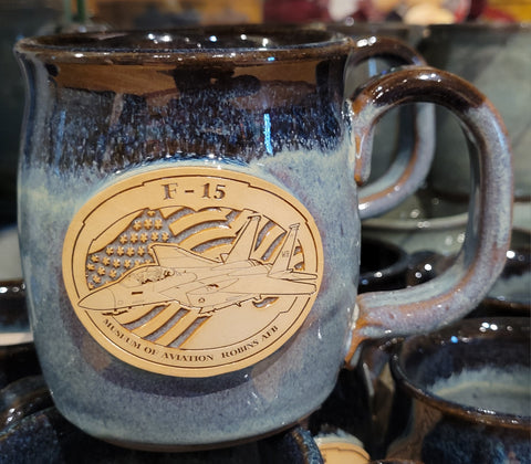 Stoneware mug F-15