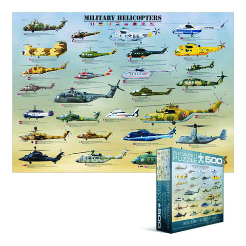 Jigsaw Puzzle: Military Helicopters