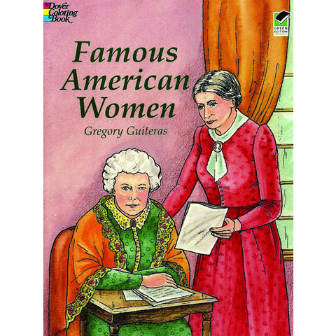 Coloring Book: Famous American Women