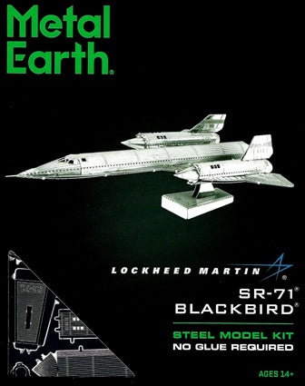 Fascinations Metal Earth® Lockheed® SR-71® Blackbird® Kit Modello - Foto 5