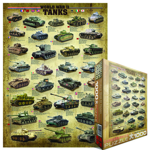 Jigsaw Puzzle: WWII Tanks